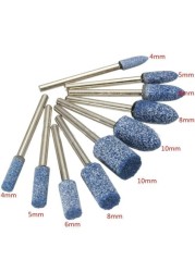 10pcs Polishing Wheel Head Abrasive Head Mounted Rotary Stone Electric Power Tools Grinding Stone Wheel Dremel Access