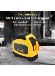 Laser Rangefinder Range Finder Golf Survey Equipment Telescope Tape Measure Retractable Long Range Laser Electronic Roulette