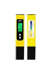 Pro PH Monitor for Aquarium Pond Drinking Water 0.01 High Sensitivity PH Meter Analysis Instruments with Backlight