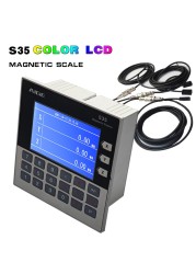 High Quality 3 Axis LCD DRO Magnetic Linear Displacement Scale Sensor CNC Encoder Woodworking Lathe Machine