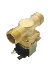 Brass G1/2'' Thread Pressurized Electric Solenoid Valve DC12/24V AC220V Normally Closed Suitable For Durable Water Heater