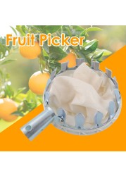 1pc High Altitude Fruit Picker Catcher Fruit Picking Tool Gardening Farm Garden Hardware Picking Device Garden Tool