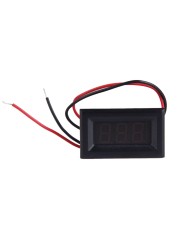 Digital DC 2.5/3-40V Voltmeter Auto Motorcycle Two Wire Voltage Meter