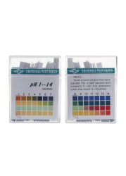 Dropshipping 100 Strips 1-14 PH Indicator Acid Alkaline Paper Water Saliva Test Kit