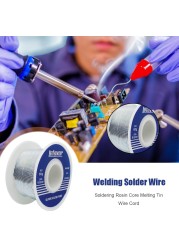 Soldering Solder Wire Roll 0.8/1mm Rosin Core Soldering Melt Low Melting Point Household Tin Wire