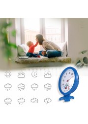 Hygrometer Thermometer Round Mini Shaped Indoor Outdoor Hygrometer Optional Mount Hygrometer Bell Thermometer Home