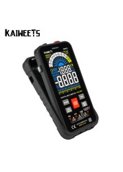 جهاز متعدد الفاحص الرقمي KAIWEETS KM601 9999 التهم متعدد المقاييس 1000 فولت 10 أمبير مقياس السعة أوم هرتز جهاز رقمي متعدد الفاحص RMS تيار مستمر DMM