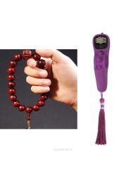 E06A Portable Handheld Digital Beads Counter Finger Game Toy Auto Stop Memory