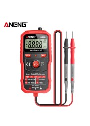 8340 Min Digital Multimeter DIY Transistor Capacitor Fire Detector Meter Portable LCD Voltmeter Ohm Meter