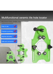 4-83mm Drill Guide Diamond Drill Bit Glass Tile Hole Locator Saw Core Bit Suction Cup Guide Slots Locator