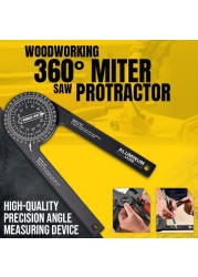 Miter Saw Dividing Angle Miter Gauge Saw ABS Digital Protractor Clinometer Protractor