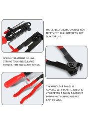 2pcs CV Joint Starter Clamp Pliers Multifunctional Band Banding Tool Hand Auto Tool General Joint Clamps Pliers Car Banding Tool