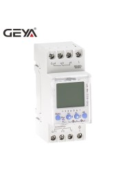 GEYA THC-822 Walkie Talkie Programmable Timer 2 Channel Switching Digital Communication Timer Switch With Battery 16A 220V 110V