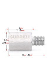 Adapter for Angie Mill PoIisher M14 5/8" or M10 Thread Change Male to Female Core Bit PoIish Pad DriII Adapter 1pc