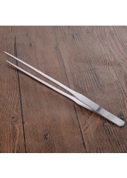 Stainless Steel Electronic Point Tip Straight Tweezers Long Tweezers Tool Tweezers Insulated Straight Curved Top