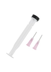 2pcs/lot 10CC NC-559-ASM-UV Soldering Flux Paste Lead-Free Needles Booster Syringe Pusher for Cell Phone BGA PCB Soldering Repair