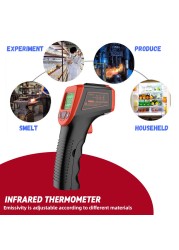 Digital Infrared Thermometer C/F Non Contact Thermometer GM320 Industrial Digital Infrared -50~380/-50~600 Degree