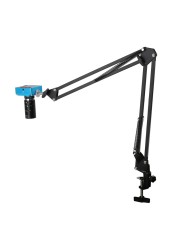 30MP 2K HDMI USB Digital Video Camera Microscope Cantilever Universal Bracket Table Stand 6-60mm Focal Length Zoom C Mount Lens