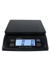 50LB Digital Postal Scale 6 Units Shipping Scale 66lb / 0.1oz Postal Weight Scale with Hold and Postal Tare Function