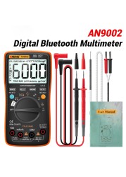 ANENG AN9002 Digital Multimeter 6000 Counts Professional Multimeter RMS AC/DC Voltage Tester Current Auto Range