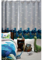 Dino Mountain Eyelet Blackout Curtains