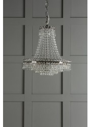 Laura Ashley Enid Cut Glass 5 Light Grand Chandelier