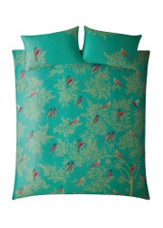 Sara Miller Birds Cotton Duvet Cover and Pillowcase Set