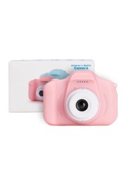 ALISSA-Kids Digital Video Camera Toys, for Age 3 - 12 Year Old Girls, Shockproof Children Cameras Gift Mini Child Camcorder, Pink.