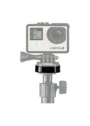 من GoPro ABQRM-001 هيئة التصنيع العسكري يقف جبل سهلة خالية من المتاعب وقوي السريع قاعدة الإصدار - للكاميرات أكشن من GoPro - أسود