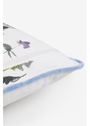 Lyla Wisteria Floral Cushion