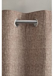 Heavyweight Chenille Curtains Eyelet Lined