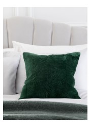 Textured Leaf Cushion