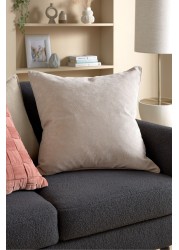 Soft Velour Cushion Large Square