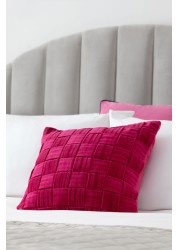 Chunky Velvet Weave Cushion