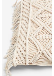 Macramé Tassel Cushion