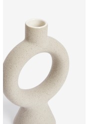 Sculptural Ceramic Candlestick