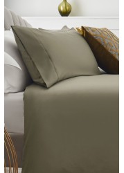 300 Thread Count 100% Cotton Sateen Collection Luxe Duvet Cover and PIllowcase Set