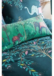 Sara Miller Elephants Oasis Duvet Cover and Pillowcase Set