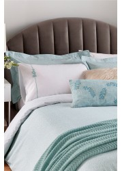 Katie Piper Cotton Restore Leaf Duvet Cover And Pillowcase Set