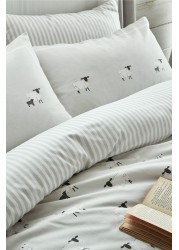 Sophie Allport Sheep Cotton Duvet Cover And Pillowcase Set