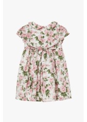 Trotters London Girls Pink Little Liberty Print Carline Rose Dress