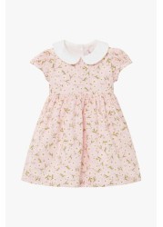 Trotters London Girls Pink Little Catherine Daisy Dress