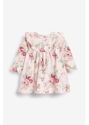 2 Pack Long Sleeved Floral Baby Dresses (0mths-3yrs)