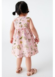 Cotton Sleeveless Dress (3mths-8yrs)