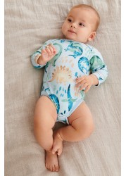 Baby 5 Pack Long Sleeve Bodysuits (0mths-3yrs)