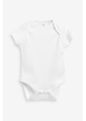 Baby 7 Pack Cotton Short Sleeve Bodysuits (0mths-3yrs)