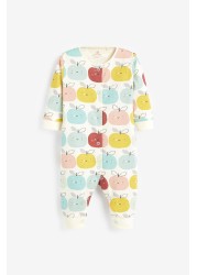 3 Pack Baby Footless Sleepsuits (0mths-3yrs)