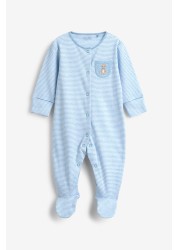 Baby 3 Pack Sleepsuits (0mths-2yrs)