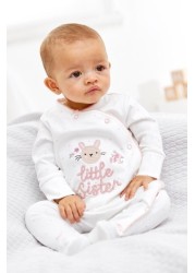 Little Sister Baby Sleepsuit (0-2yrs)