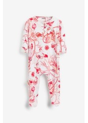 Baker by Ted Baker White Shell Sleepsuit